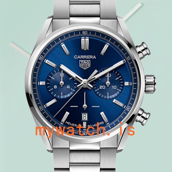 Tag Heuer Carrera 43mm Men CBN2011.BA0642 Silver-tone Bracelet: A Timeless Masterpiece