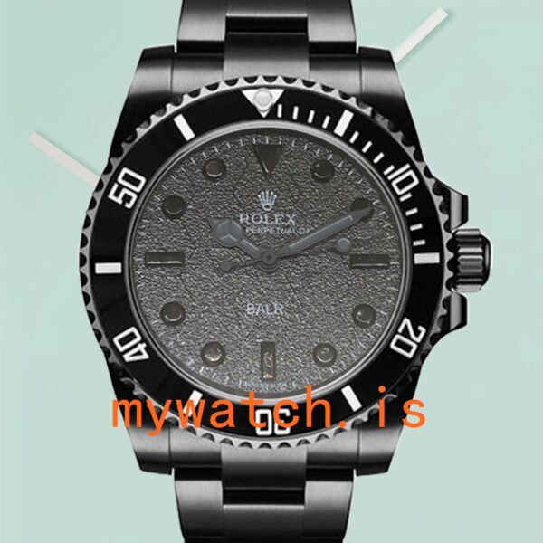 The Ultimate Review: Rolex Submariner BALR Mens 40mm Black Dial