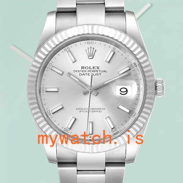 Rolex Datejust 126334SSO Mens 41mm Silver-tone Silver Dial: A Timeless Masterpiece