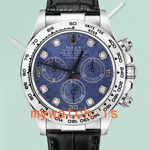 Rolex Daytona Mens 40mm 116519 Blue Dial: Genuine vs. Replica Analysis