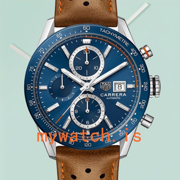 Tag Heuer Carrera Men 43mm CBM2112.FC6455 Silver-tone: A Timeless Masterpiece