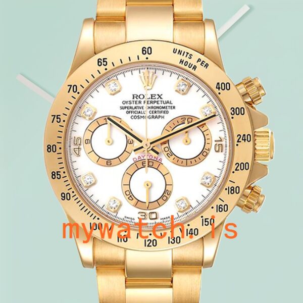 Rolex Daytona Men’s 116528-0034 40mm Stainless Steel: A Timeless Masterpiece