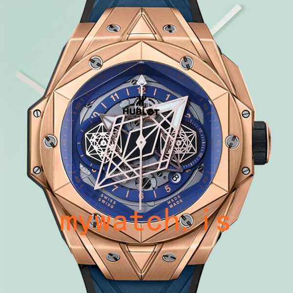Hublot Big Bang 418.OX.5108.RX.MXM20 Men 44mm Automatic: Authentic vs. Replica