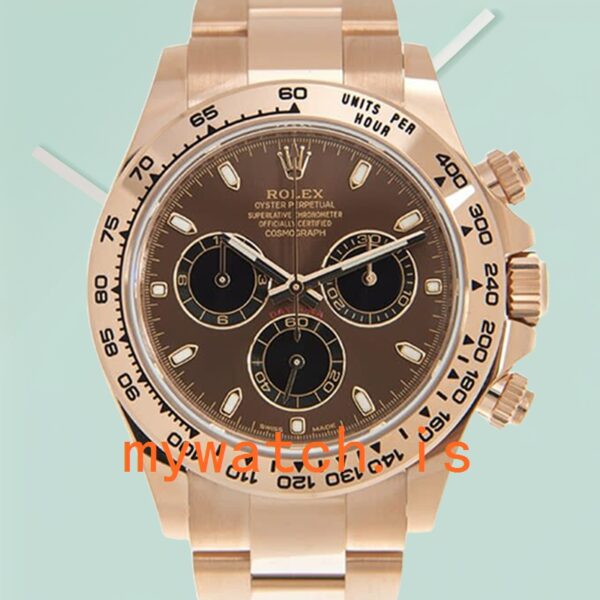 Rolex Daytona Mens 40mm m116505-0013 Rose Gold-tone: A Timeless Masterpiece