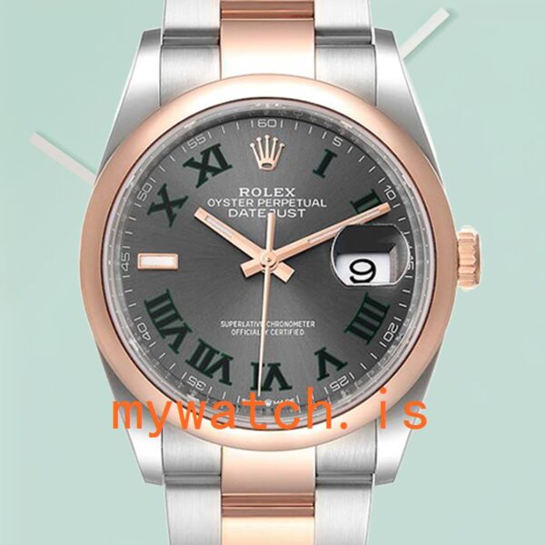 Rolex Datejust m126201-003 Mens 36mm Grey Dial: A Timeless Classic