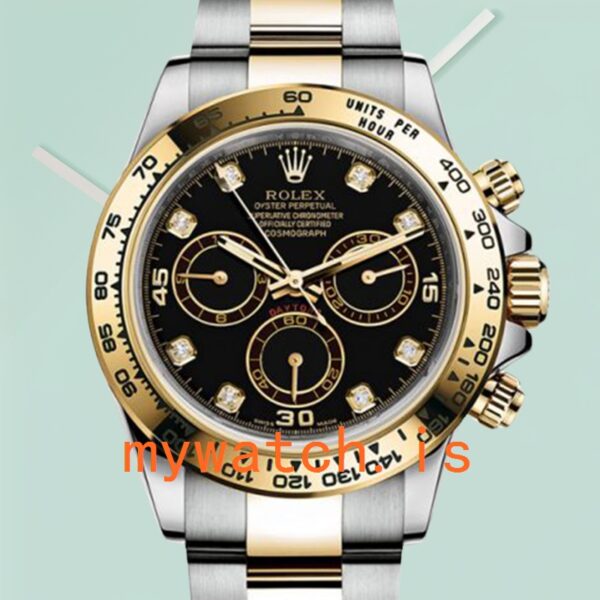 Rolex Daytona 40mm 116503BKDO Mens Automatic: Genuine vs. Replica Analysis