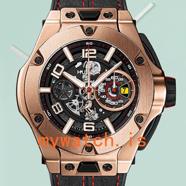 Hublot Big Bang Men 44mm 402.OX.0138.WR Skeleton Dial Rose Gold-tone: A Masterpiece of Luxury and Precision