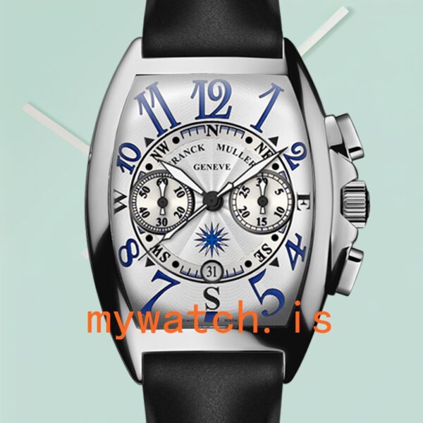 Franck Muller Mariner 8080 CC AT MAR-1 Mens 40mm Silver-tone Silver Dial: A Comprehensive Analysis