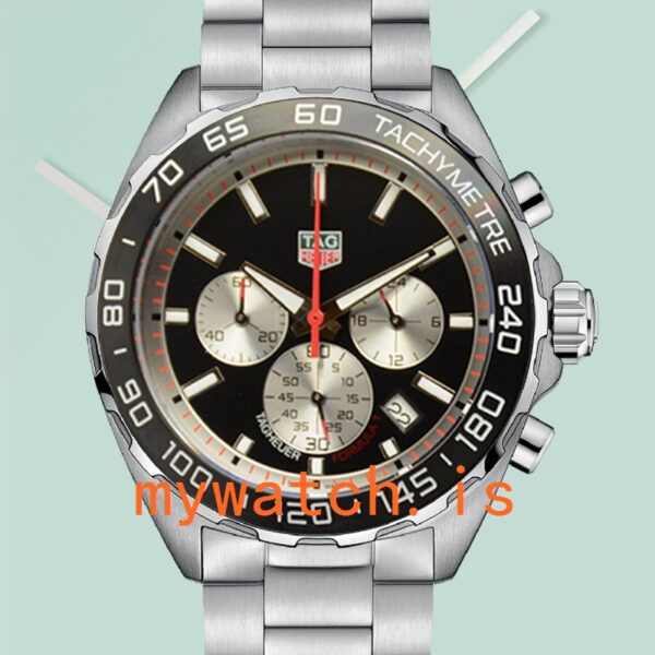 Tag Heuer Formula 1 43mm Men CAZ101E.BA0842 Stainless Steel Bracelet: Genuine vs. Replica