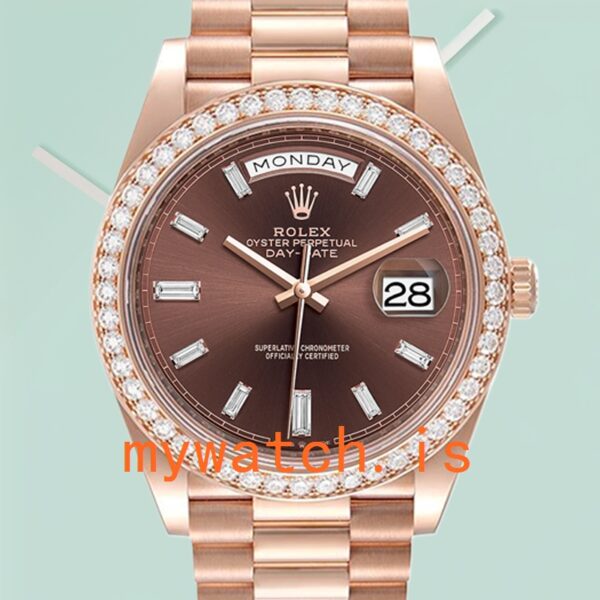 Rolex Day-Date Men’s 40mm m228345rbr-0006 Automatic: A Symbol of Prestige and Precision