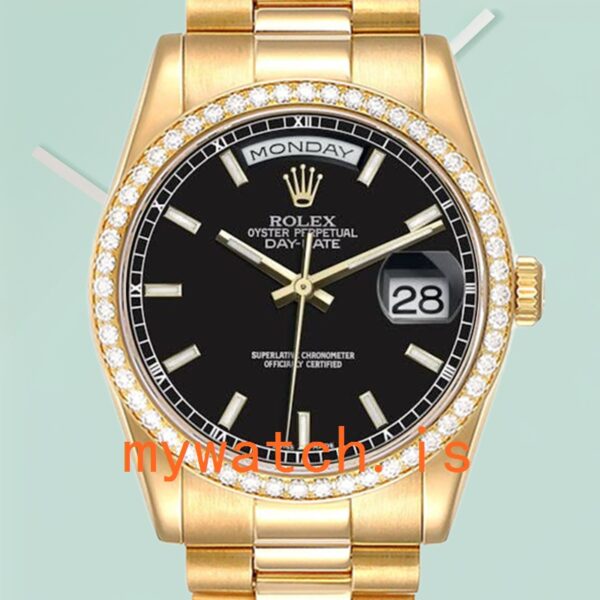 Rolex Day-Date M118348-0208 36mm Mens Automatic: Genuine vs. Replica Analysis