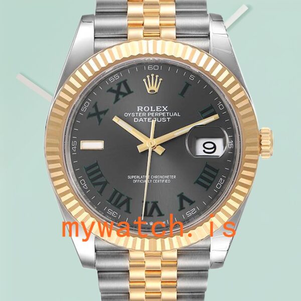 Rolex Datejust m126333-0020 Mens 41mm Wimbledon Dial: Authentic vs. Replica