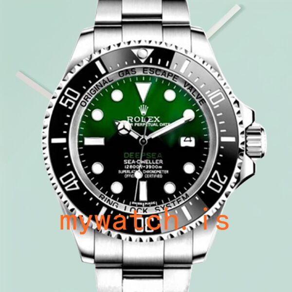 Rolex Deepsea Mens 44mm 116660 Green Dial Oyster Bracelet: A Dive into Excellence
