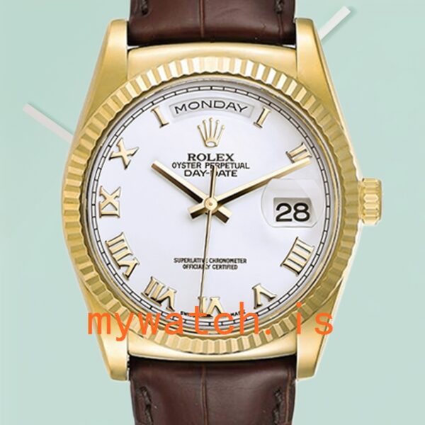 Rolex Day-Date 36mm m118138-0117 Mens Automatic: Genuine vs. Replica Analysis