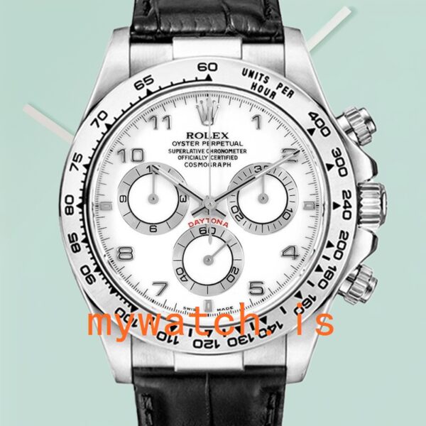 Rolex Daytona Men’s 116519 40mm Silver-tone: Genuine vs. Replica Analysis