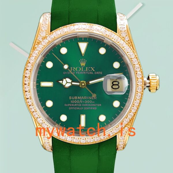 Rolex Submariner 40mm 16613 Mens Diamond Bezel: Genuine vs. Replica Analysis