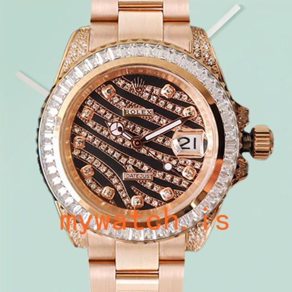 Rolex Datejust Men’s 40mm 116285 Diamond Bezel: A Timeless Masterpiece