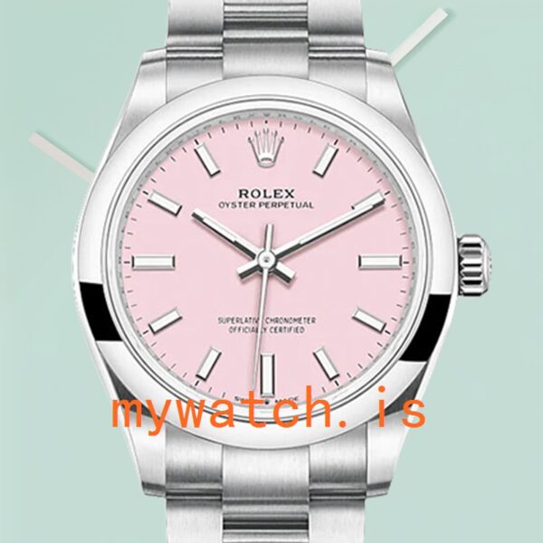 Rolex Oyster Perpetual Ladies m277200-0009 31mm Pink Dial Automatic: A Timeless Elegance