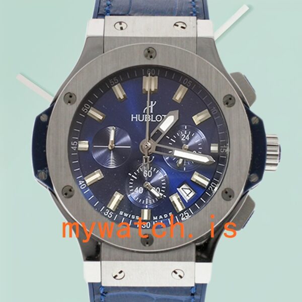 Hublot Big Bang Men’s 44mm 301.SX.7170.LR Strap Silver-tone: Genuine vs. Replica