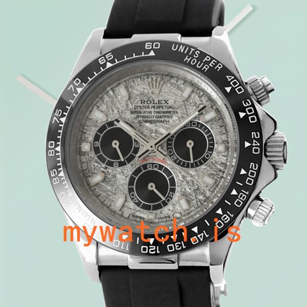 Rolex Daytona Mens 40mm m116519ln-0038 Rubber Band Ceramics Bezel: A Comprehensive Analysis