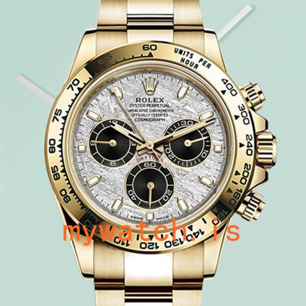 Rolex Daytona M116508-0015 Mens 40mm Meteorite Dial Automatic: Genuine vs. Replica